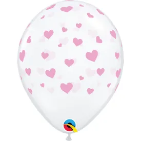 11 inch RANDOM HEARTS-A-ROUND PINK