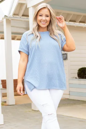 A Little Spice Top, Blue