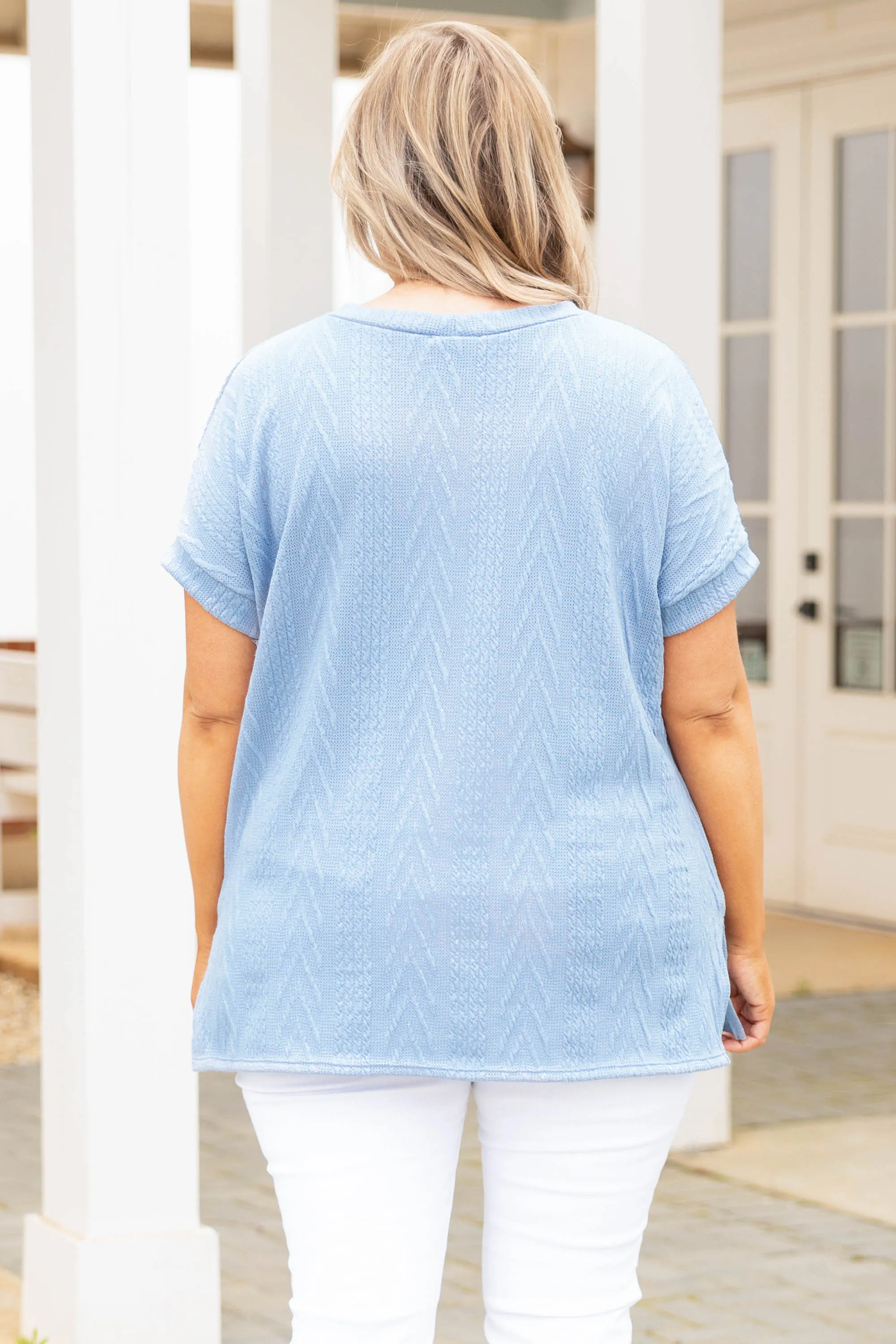 A Little Spice Top, Blue