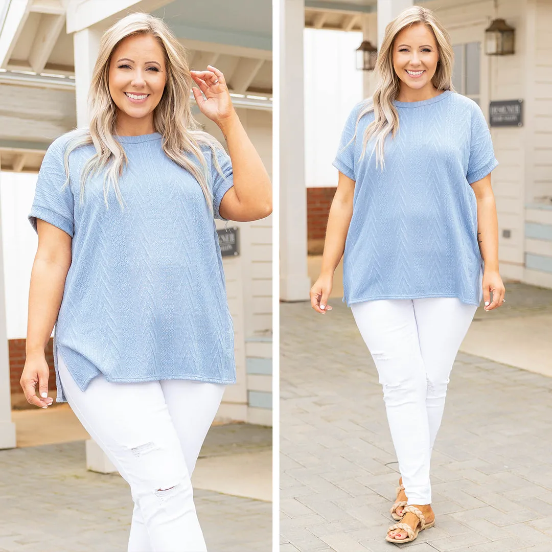 A Little Spice Top, Blue
