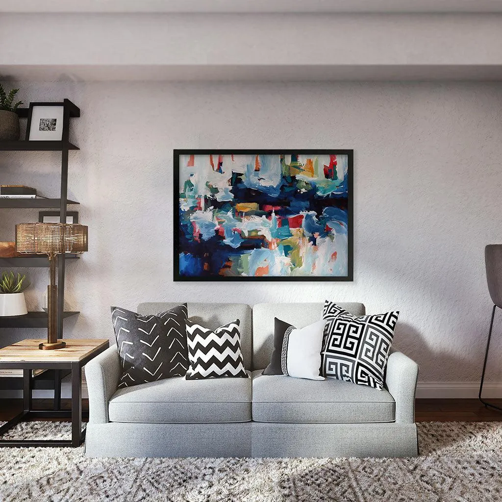 Abstract 344 Framed Print