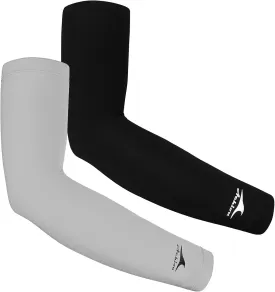 Achiou Cooling Ice Silk Arm Sleeves, Summer UV Sun Protection Compression Sleeves UPF 50  for Women Volleyball Youth Sports