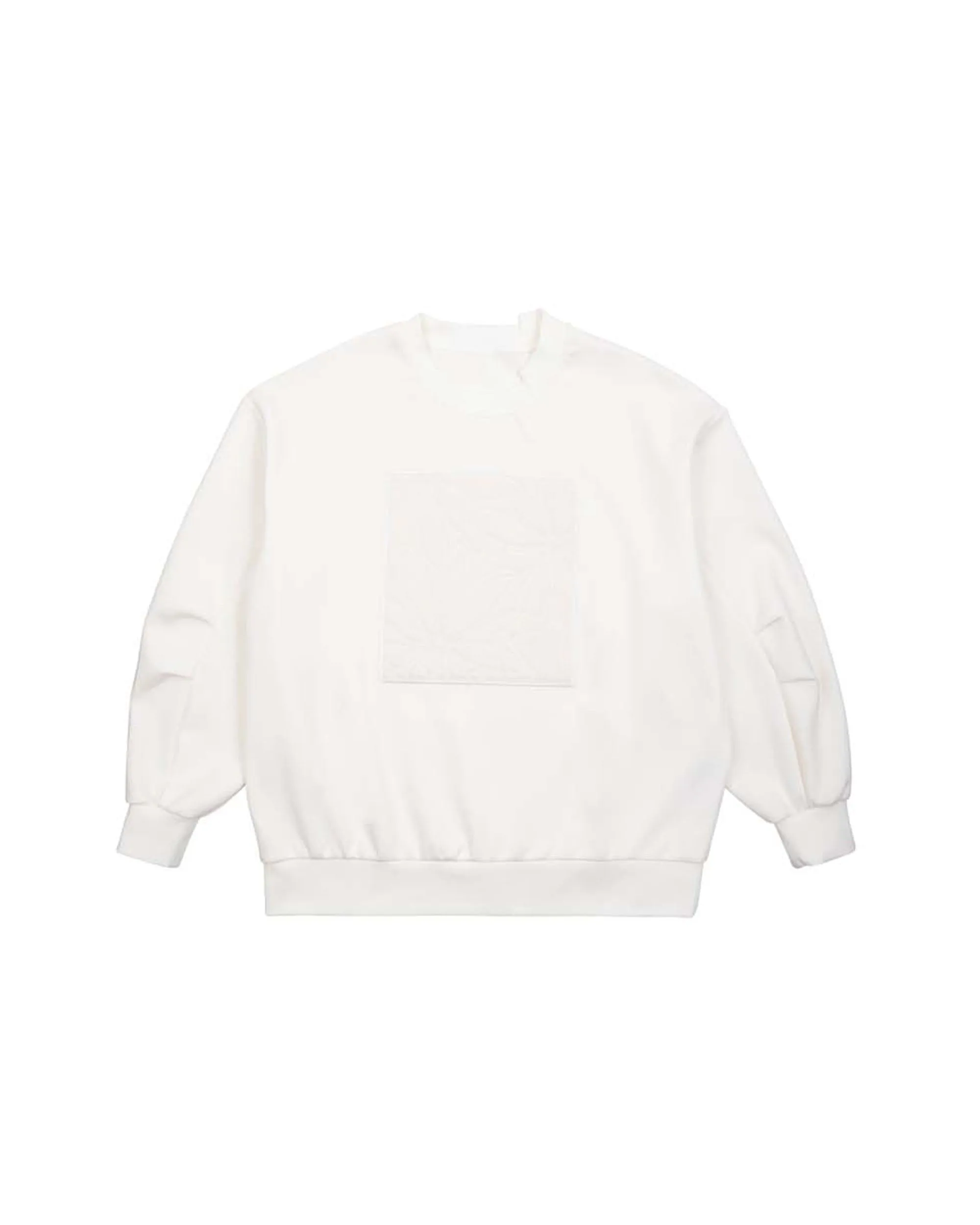 Air Compact Sweatshirt- Floral Emboss