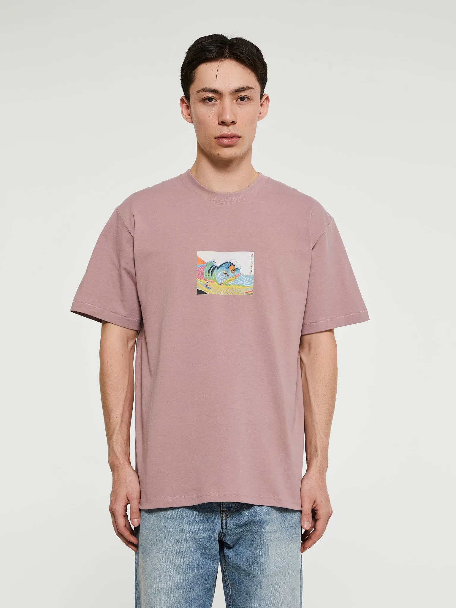 Amped T-Shirt in Dusty Pink