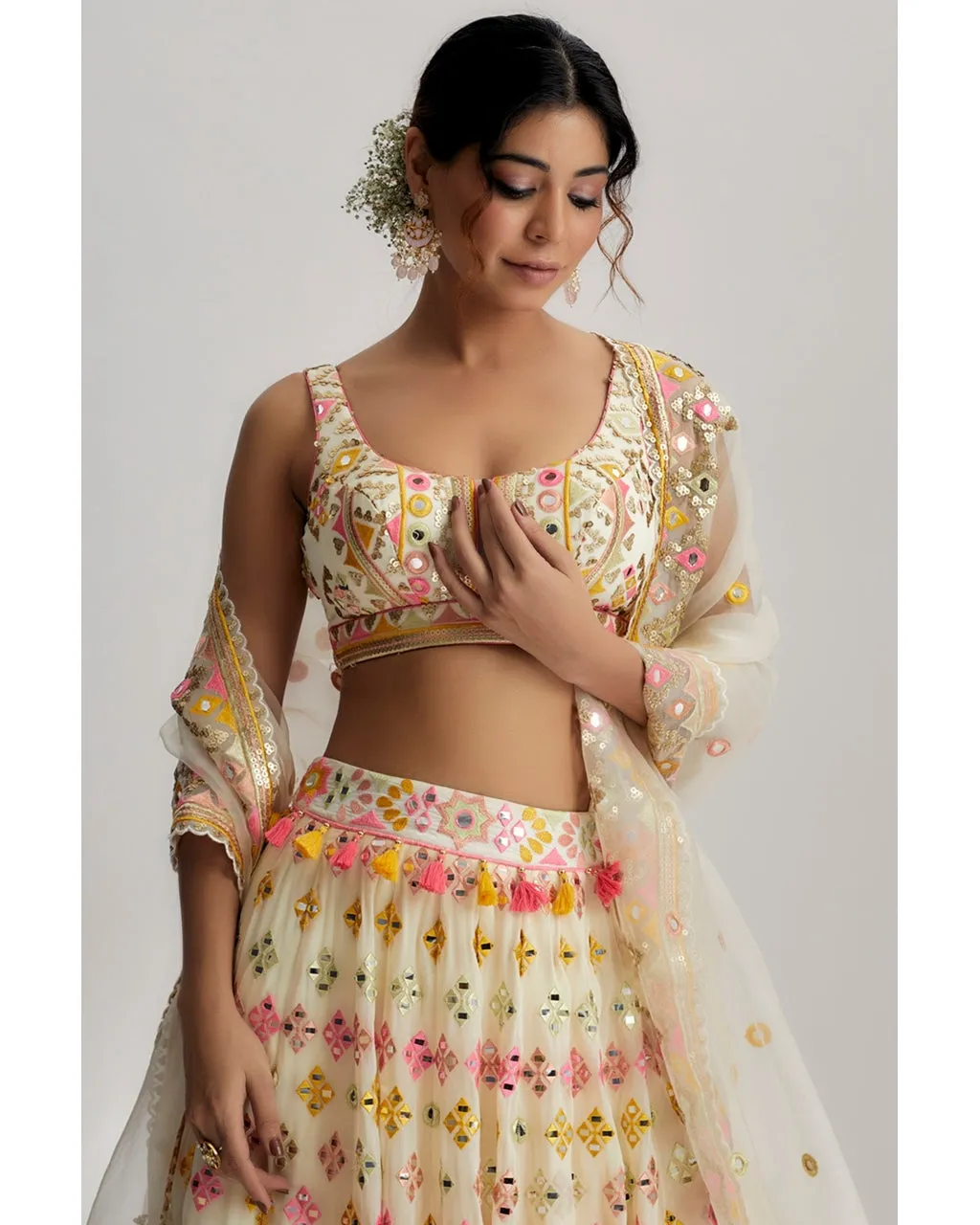 Anika Festival Embellished Lehenga Set