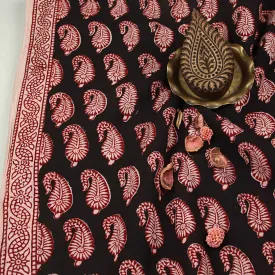 Bagh Hand Block Printed Cotton Fabric