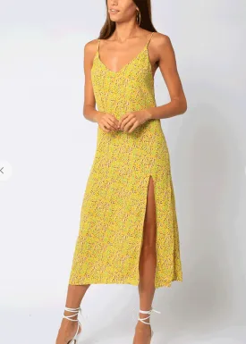 Final Sale Banana Print Beach Dress