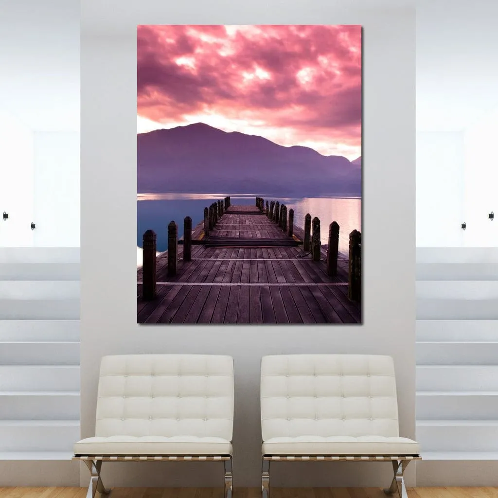 Beautiful Morning Pink Sunrise