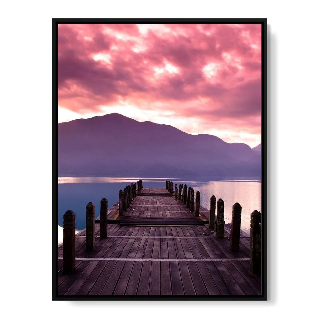 Beautiful Morning Pink Sunrise