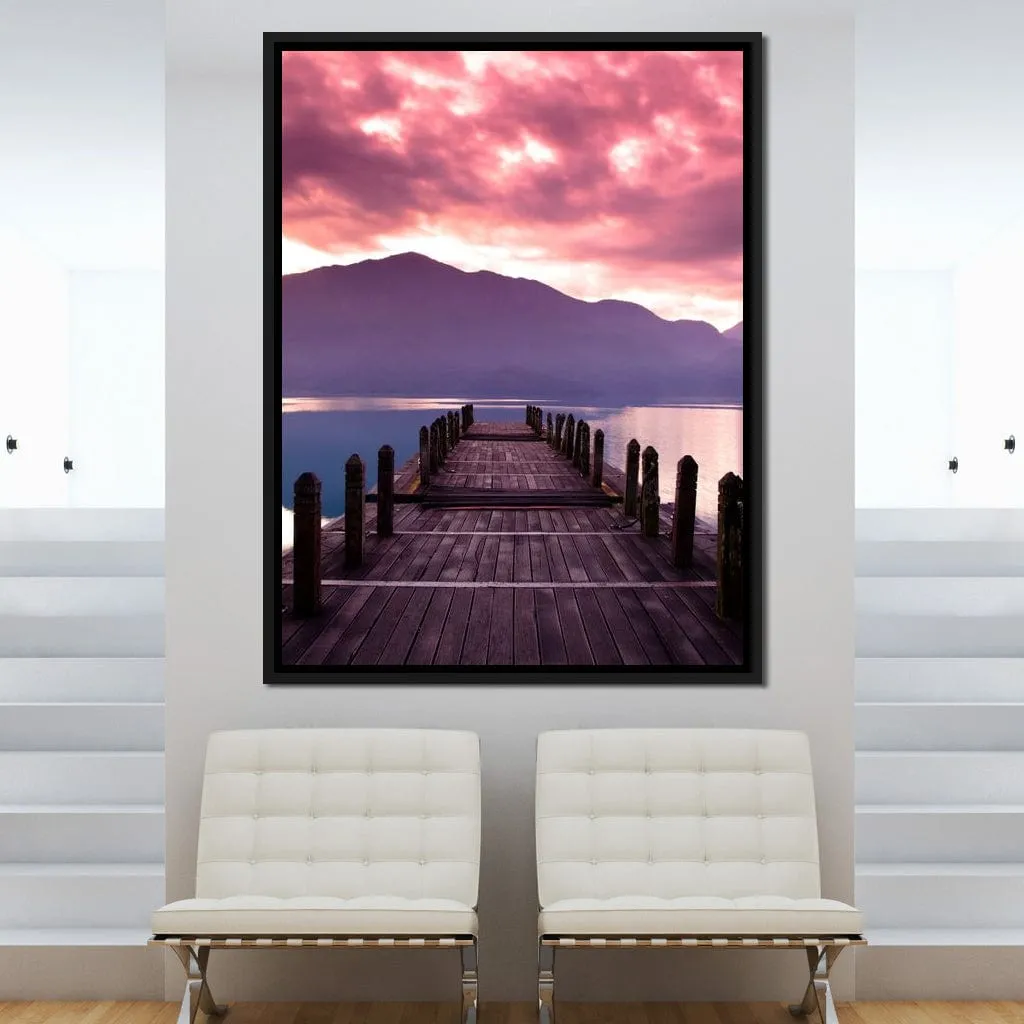 Beautiful Morning Pink Sunrise