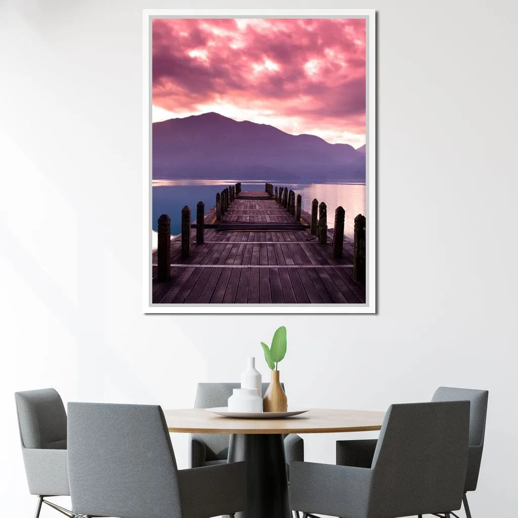 Beautiful Morning Pink Sunrise