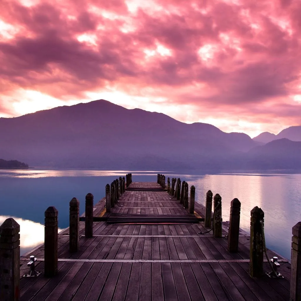 Beautiful Morning Pink Sunrise