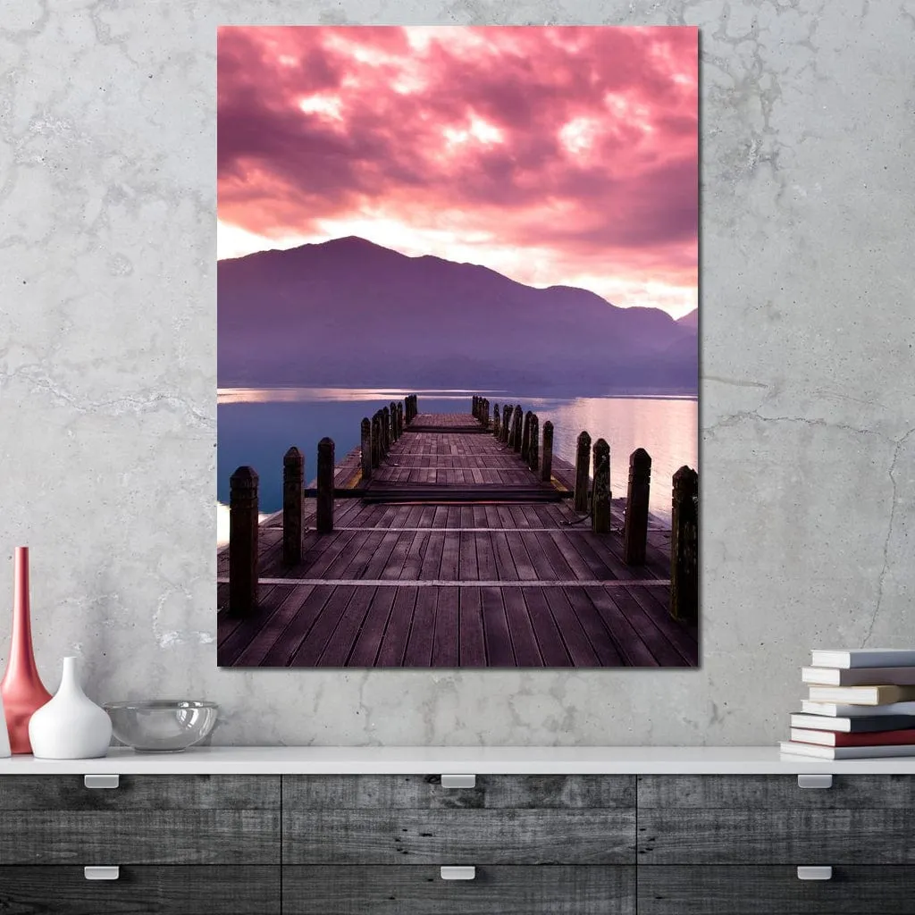 Beautiful Morning Pink Sunrise