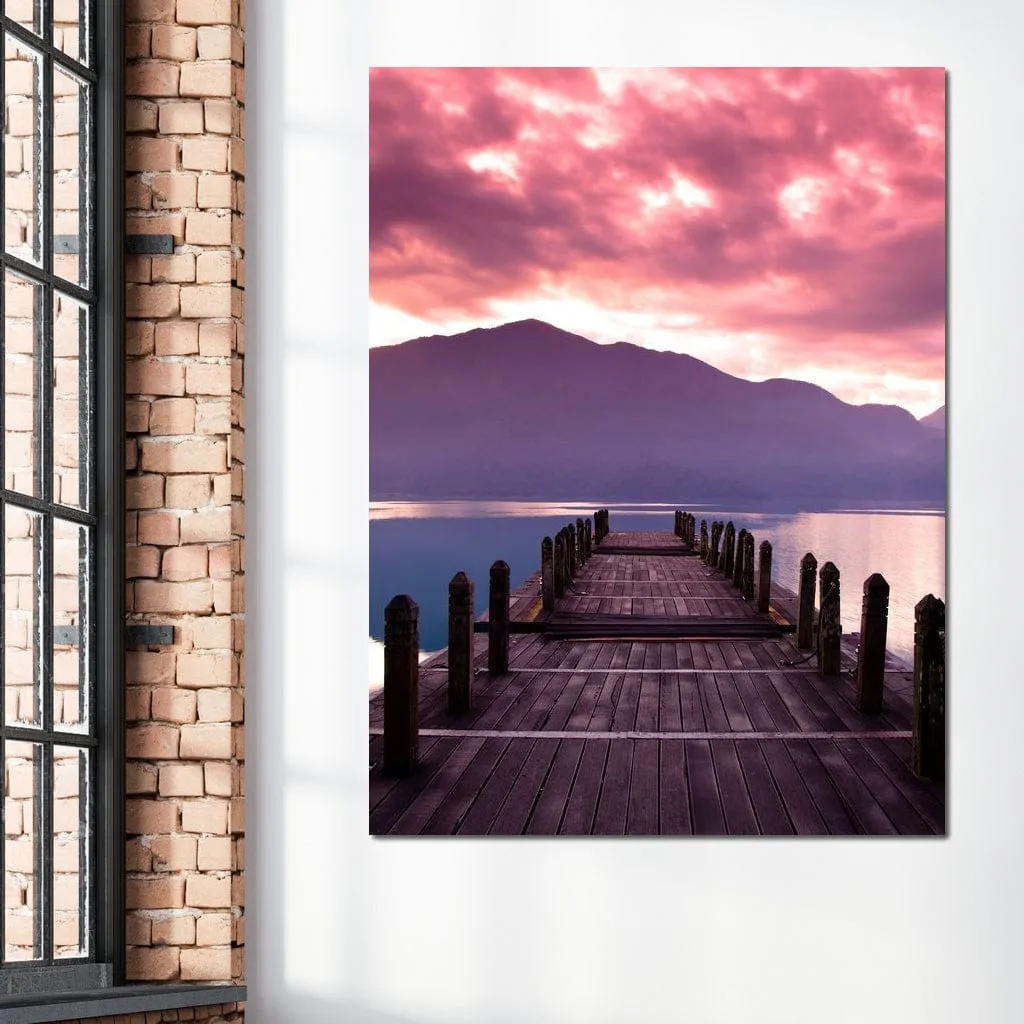 Beautiful Morning Pink Sunrise