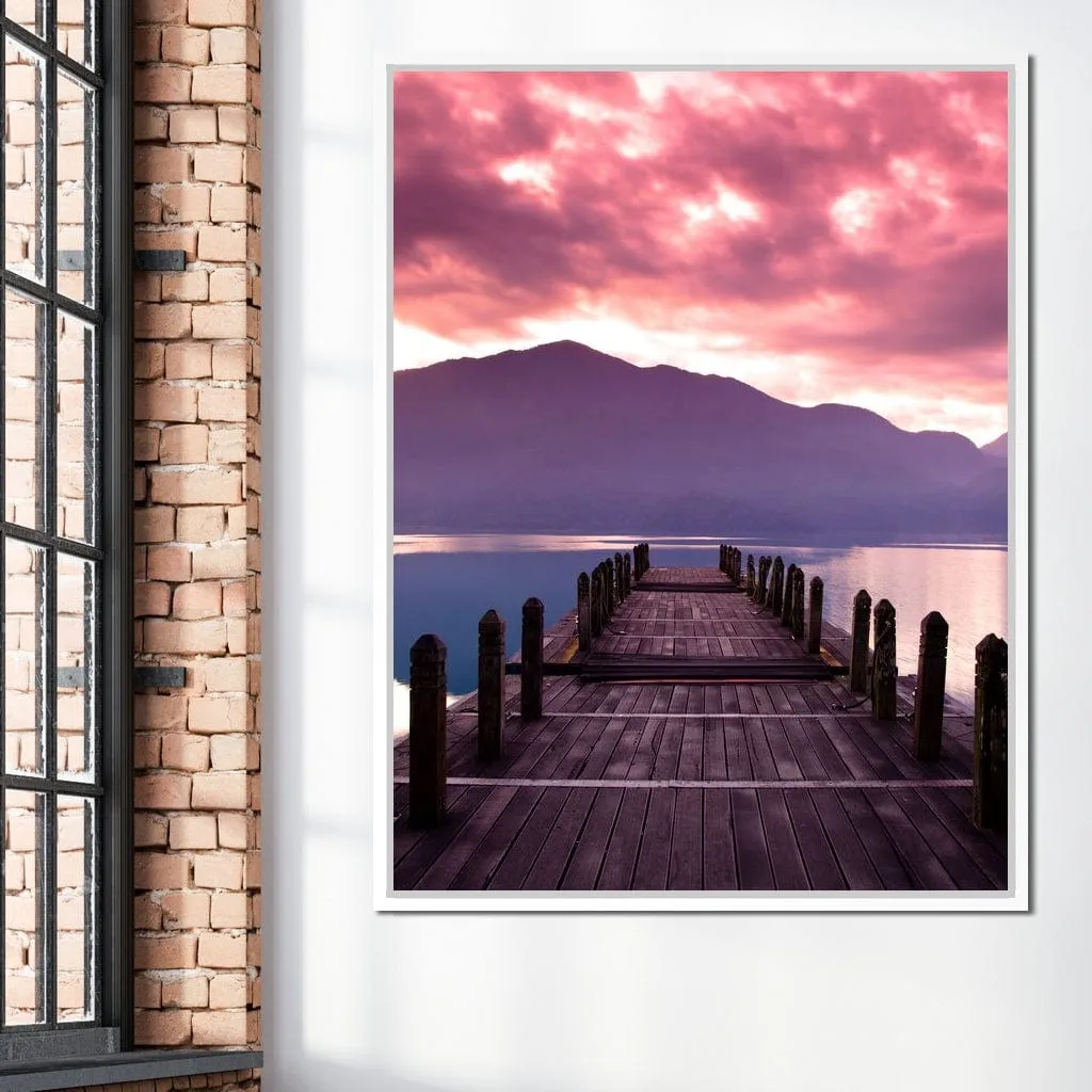 Beautiful Morning Pink Sunrise