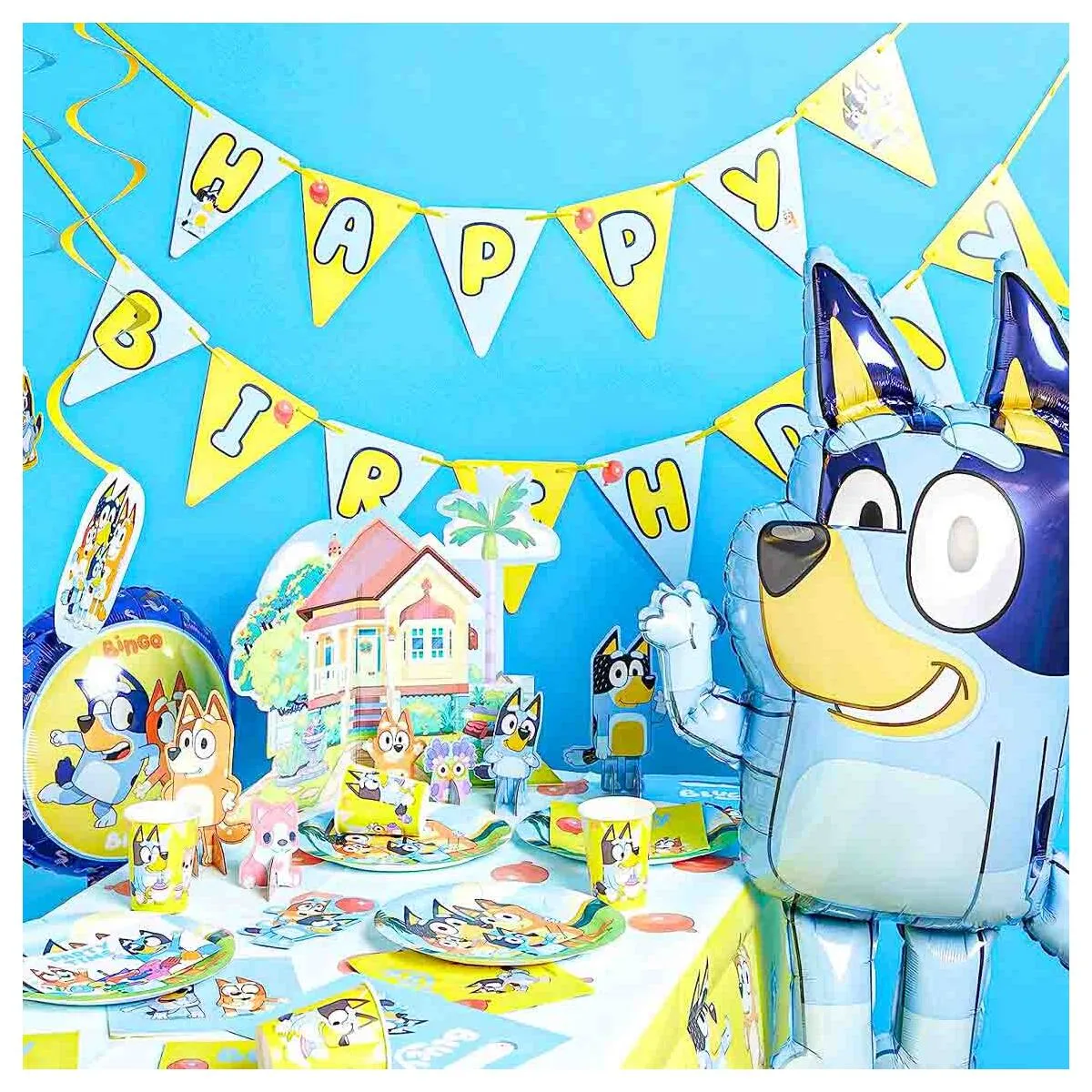 Bluey Invitations & Envelopes (8 Pack)