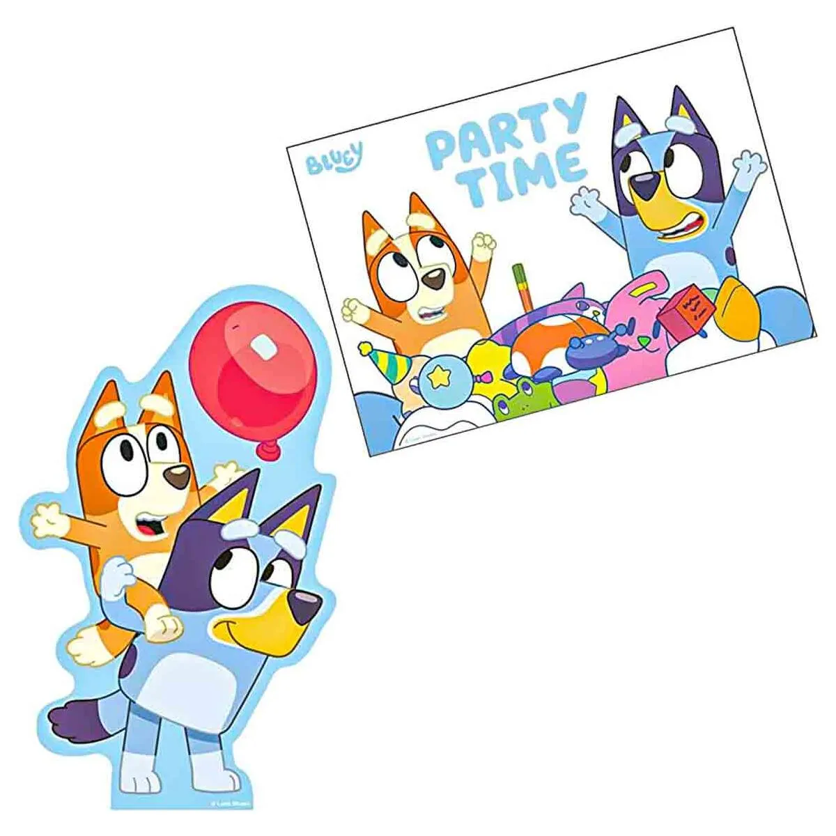 Bluey Invitations & Envelopes (8 Pack)