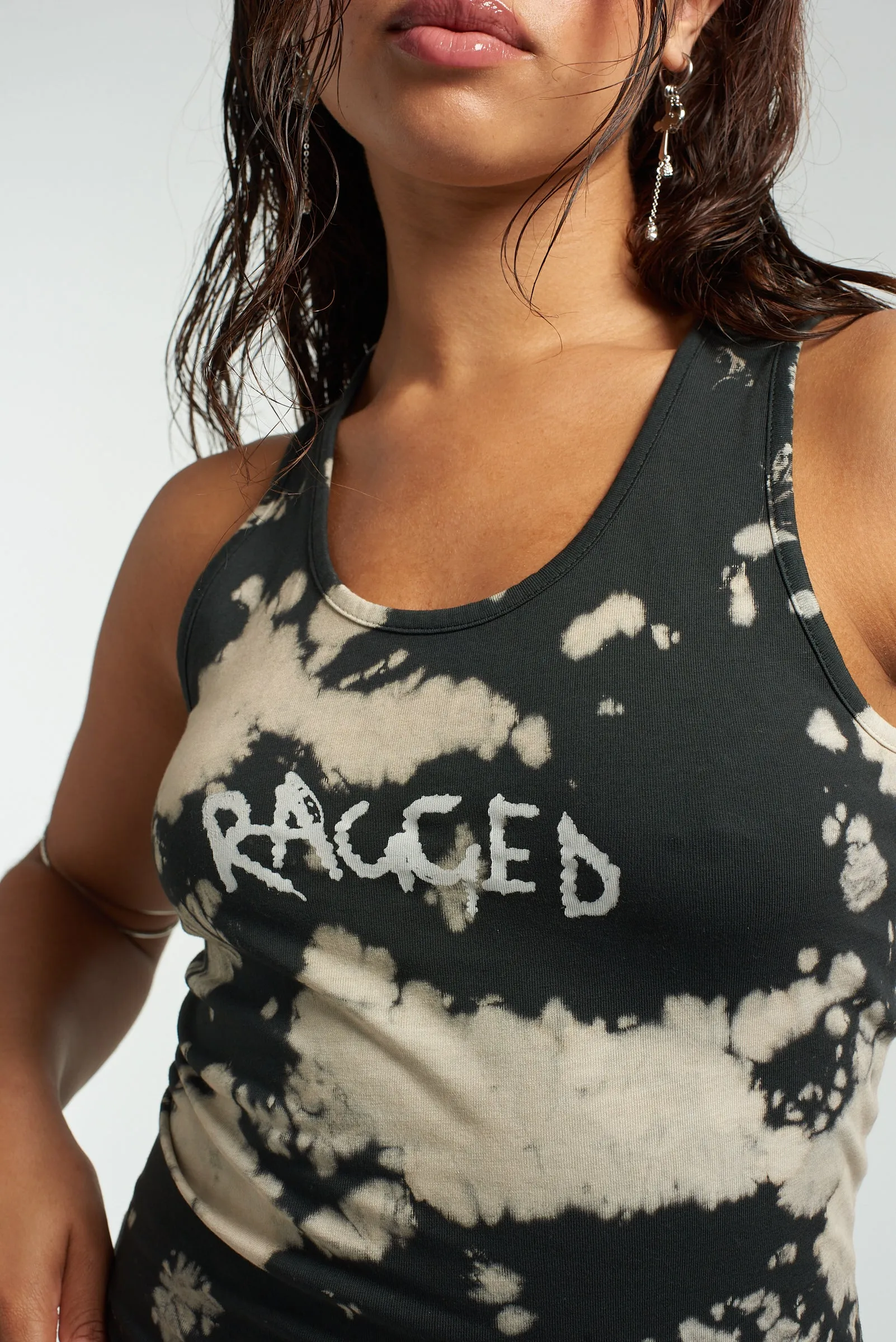 Burn Jersey Racer Maxi Dress