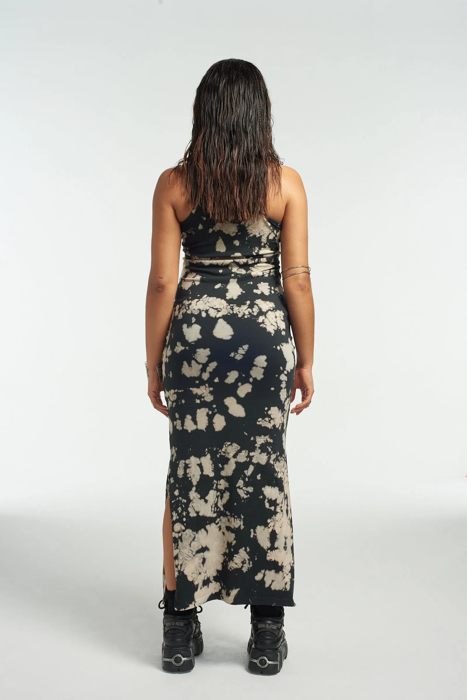 Burn Jersey Racer Maxi Dress