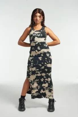 Burn Jersey Racer Maxi Dress