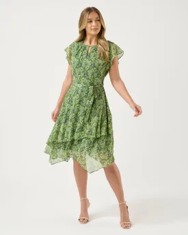 Carmine Garden Dress