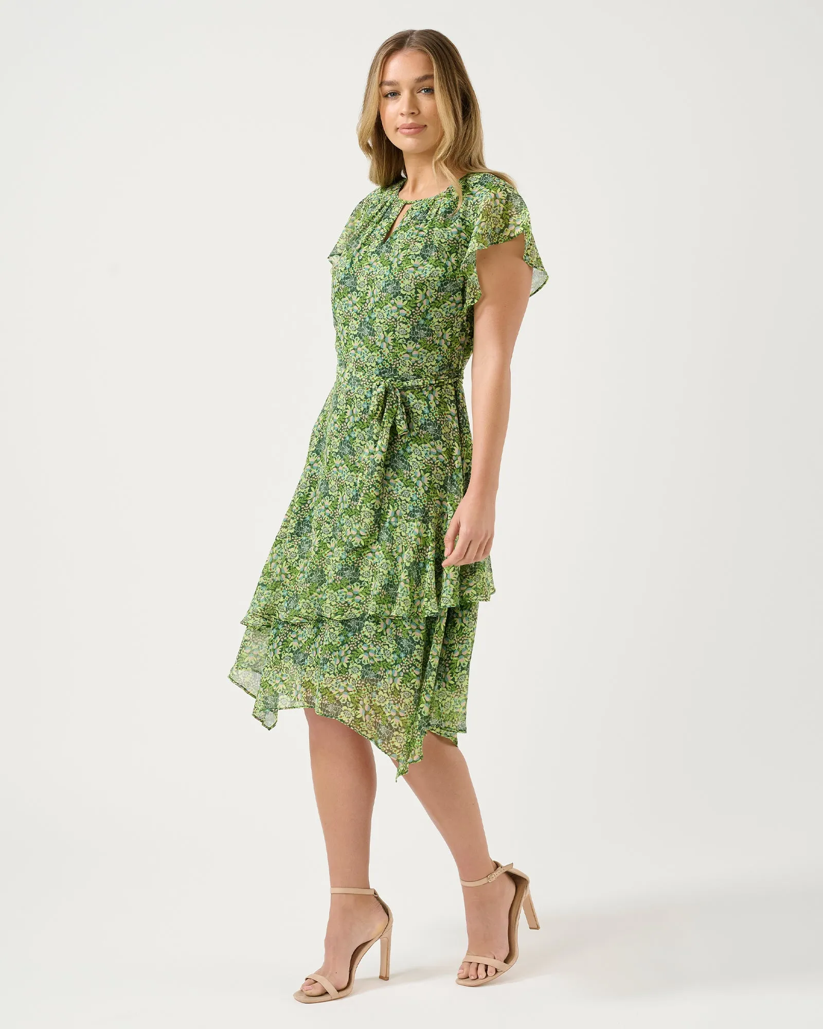Carmine Garden Dress