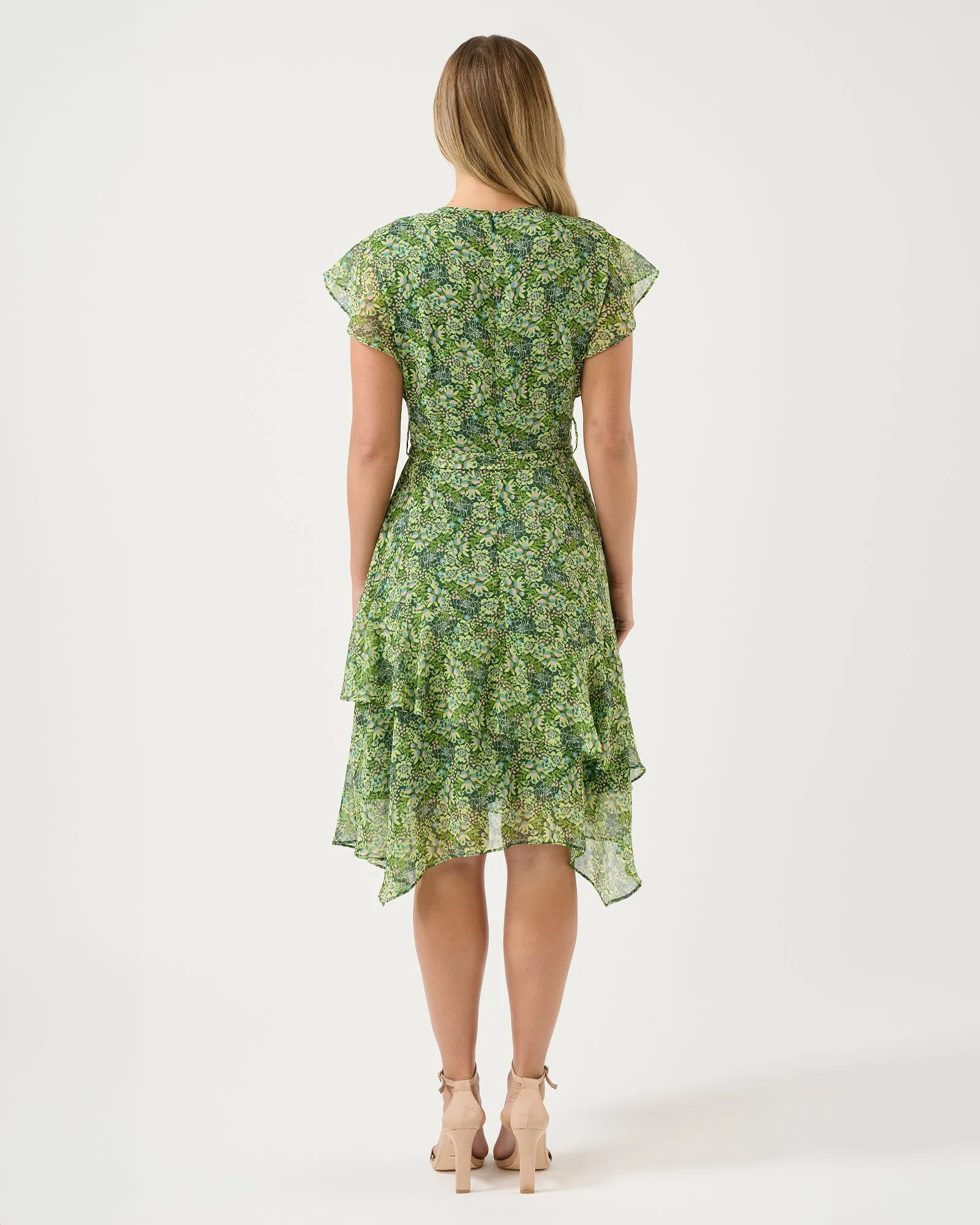 Carmine Garden Dress