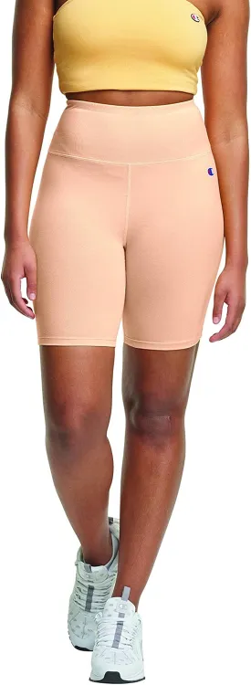 Champion Everyday Stretch, Womens Cotton Bike Shorts, 7" Inseam