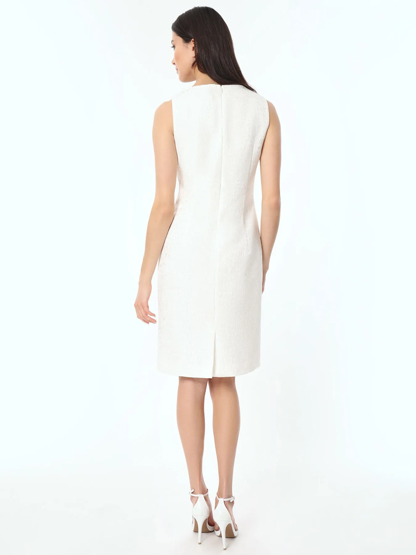 Claudette Dress, Jacquard