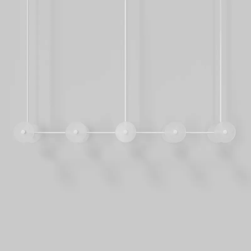 Coral 10lt Linear Rod Pendant