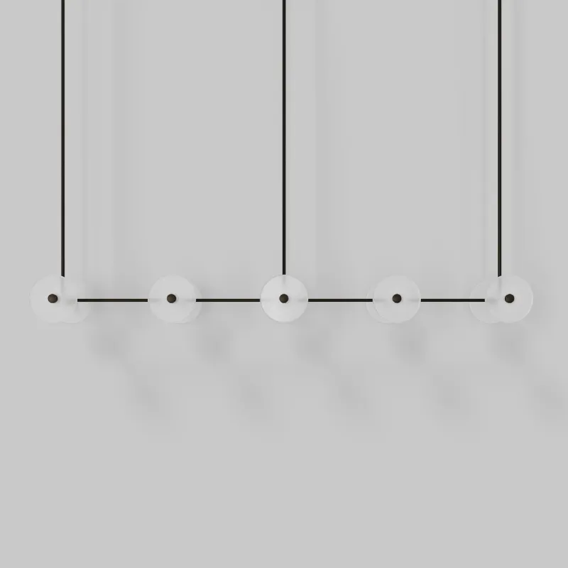 Coral 10lt Linear Rod Pendant