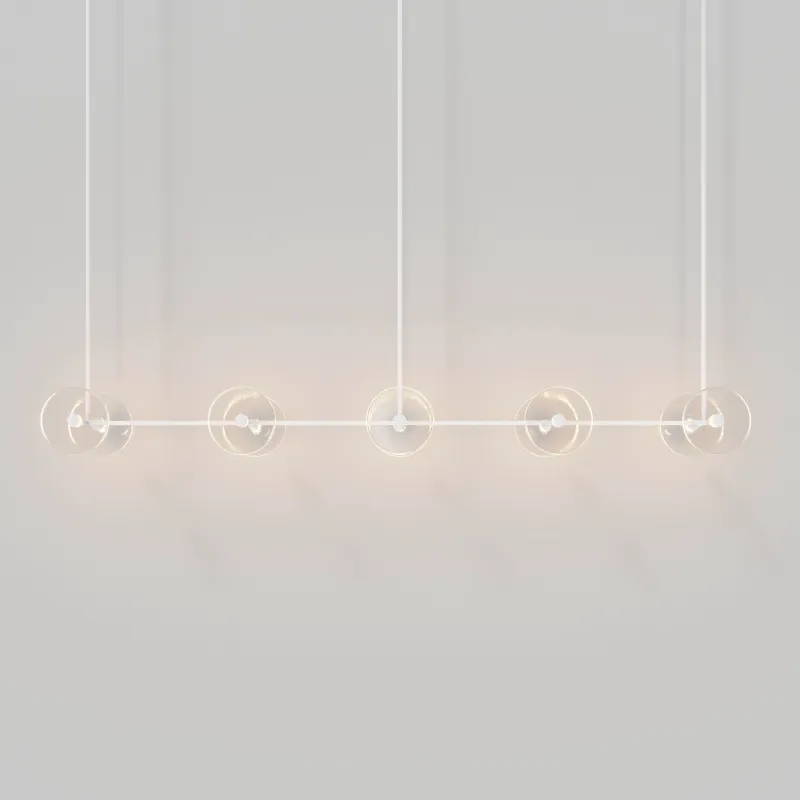 Coral 10lt Linear Rod Pendant