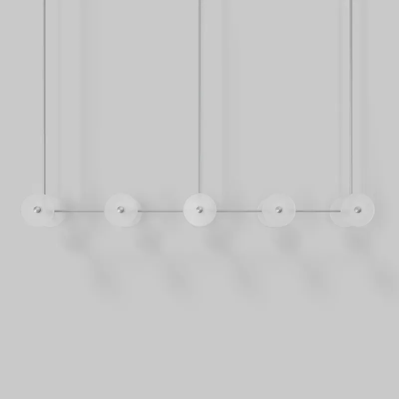 Coral 10lt Linear Rod Pendant