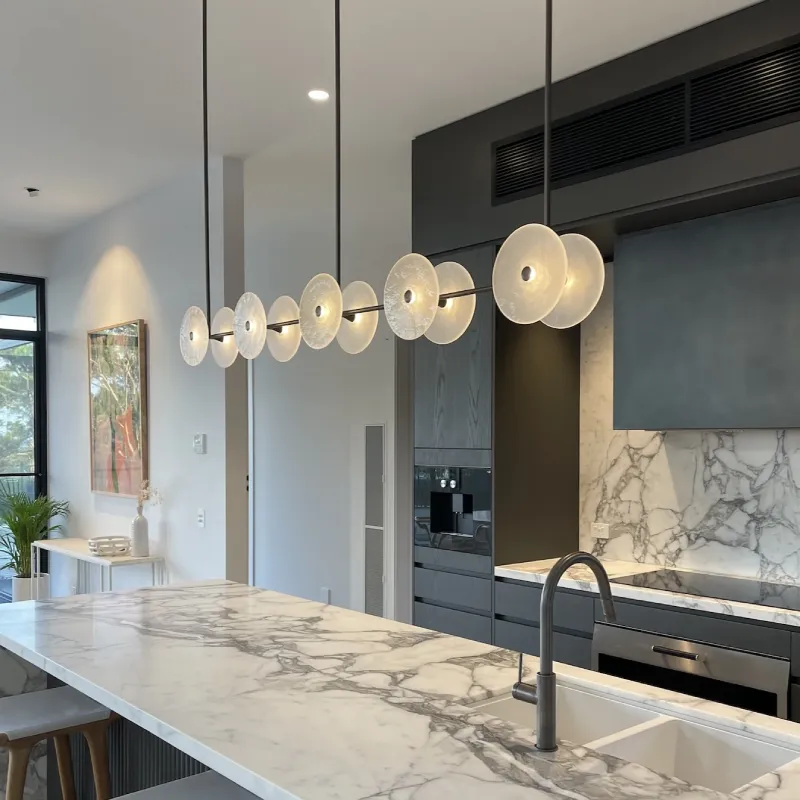 Coral 10lt Linear Rod Pendant