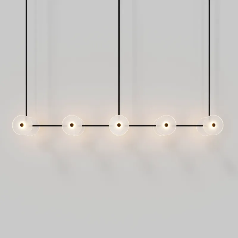 Coral 10lt Linear Rod Pendant
