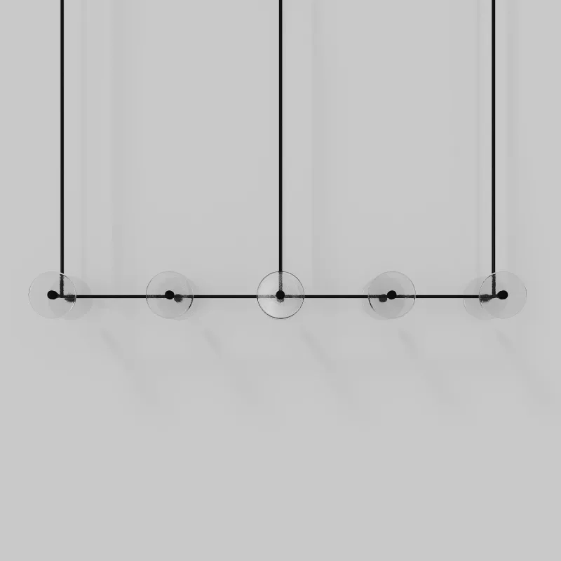 Coral 10lt Linear Rod Pendant