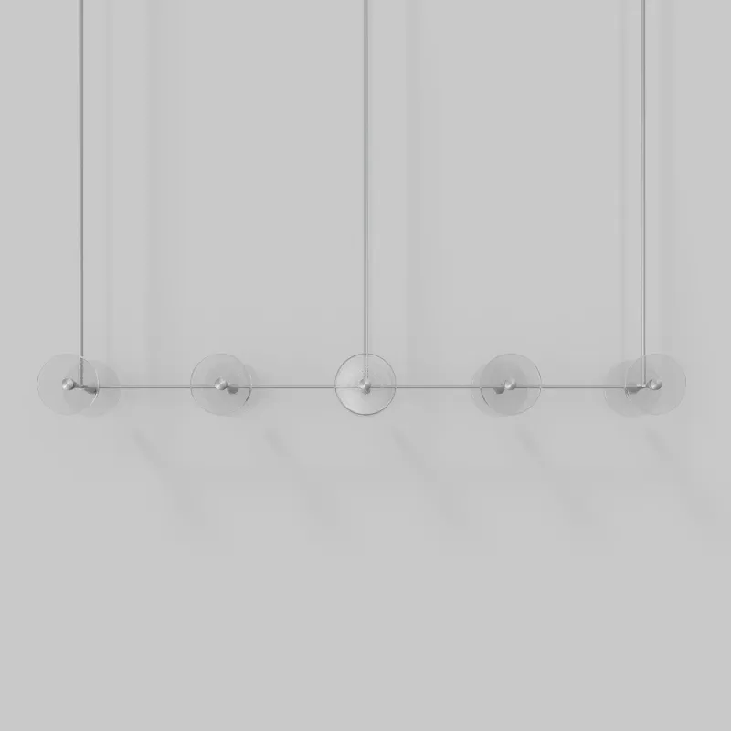 Coral 10lt Linear Rod Pendant