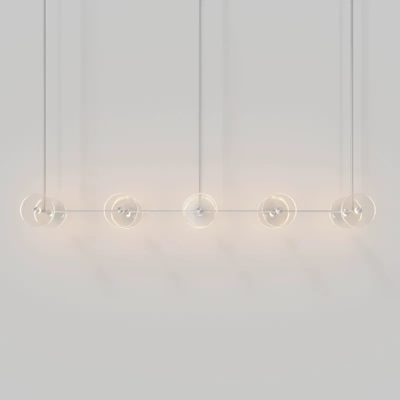 Coral 10lt Linear Rod Pendant