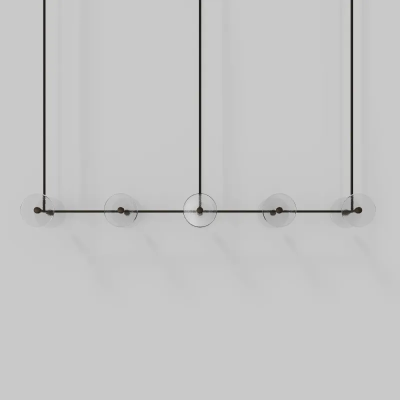 Coral 10lt Linear Rod Pendant