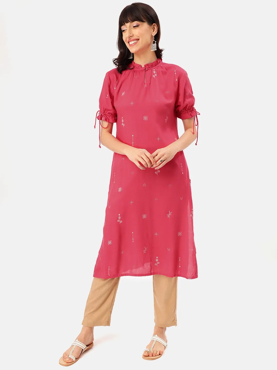 Cosmic Stylised Sleeves Kurta