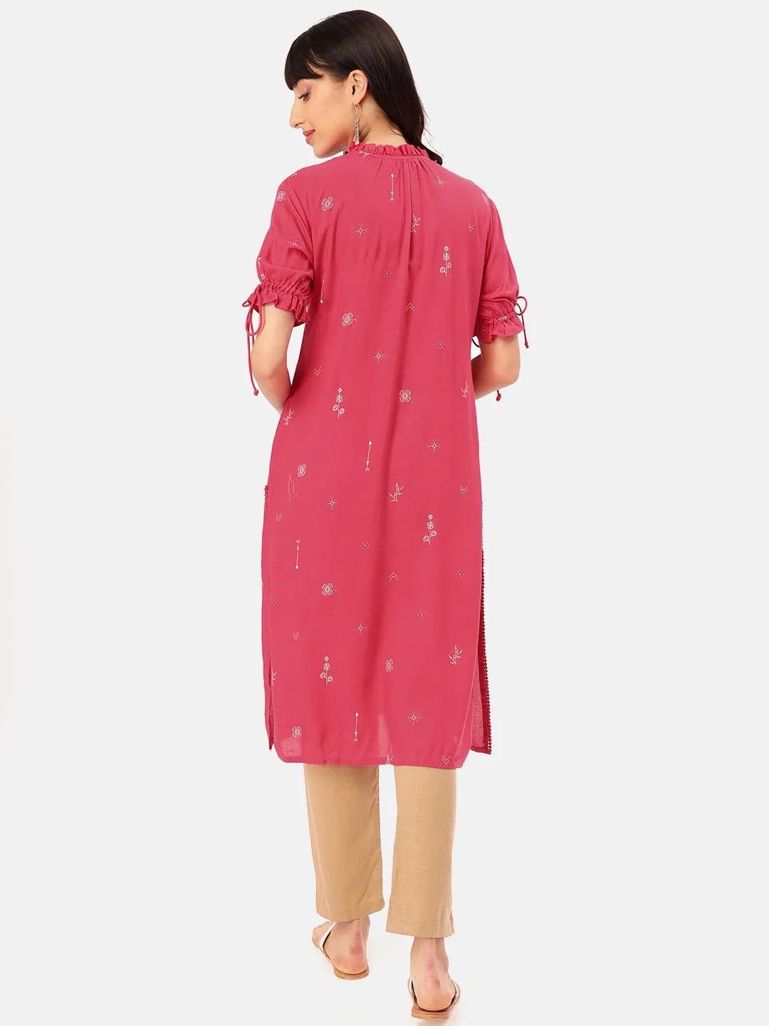 Cosmic Stylised Sleeves Kurta