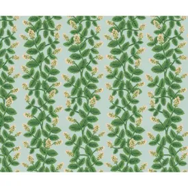 Cotton   Steel : Rifle Paper Co. Primavera - Climbing Vines - Mint