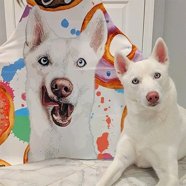Custom Pet Art Apron