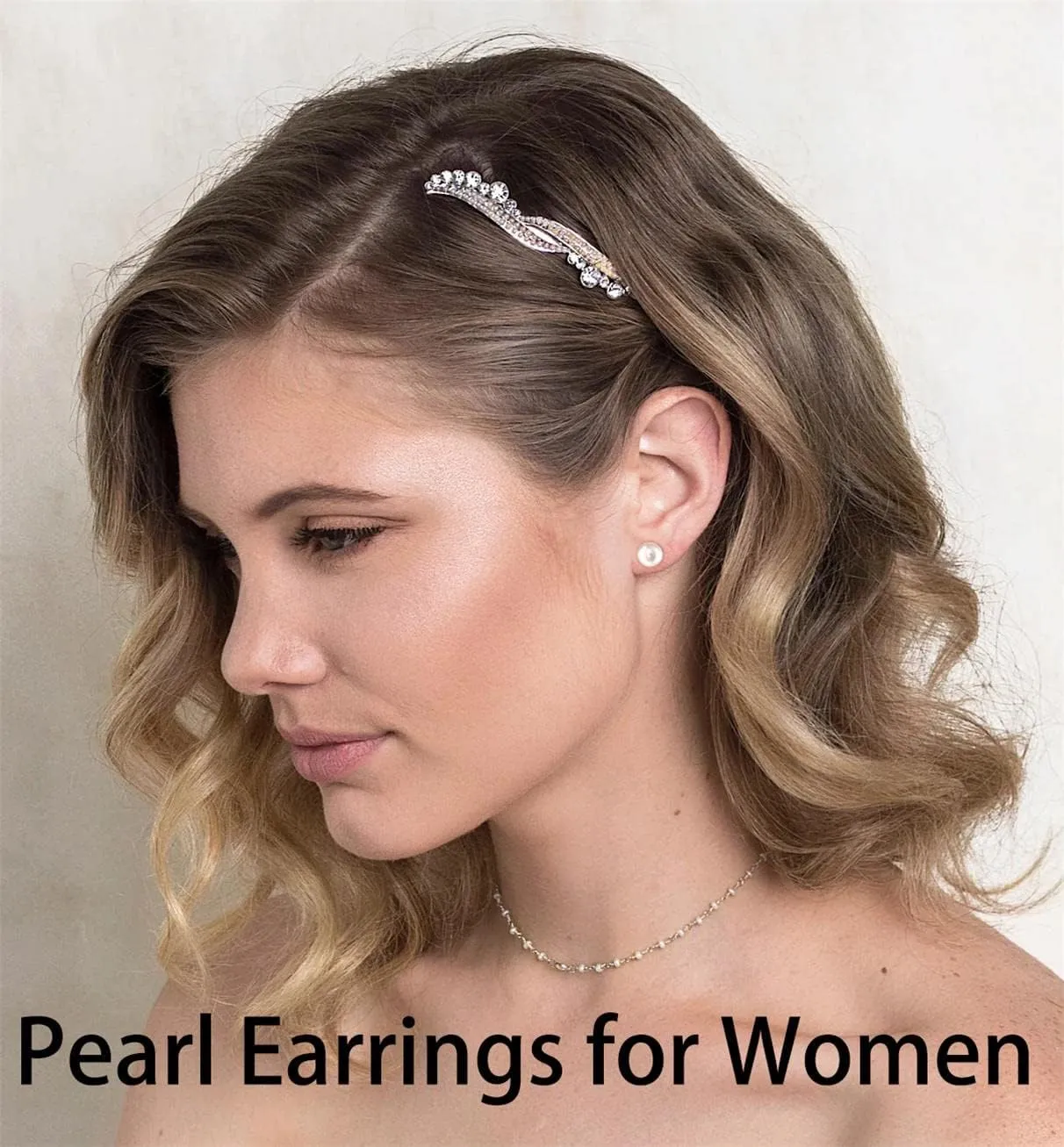 Dainty Pearl Earrings for Women: Hypoallergenic 6 Pairs AAA  Quality Freshwater Cultured Pearl Earrings - Tiny to Big (3-8MM)