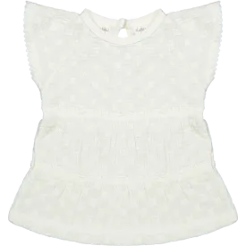 DRESS ADELE-White Embroidery