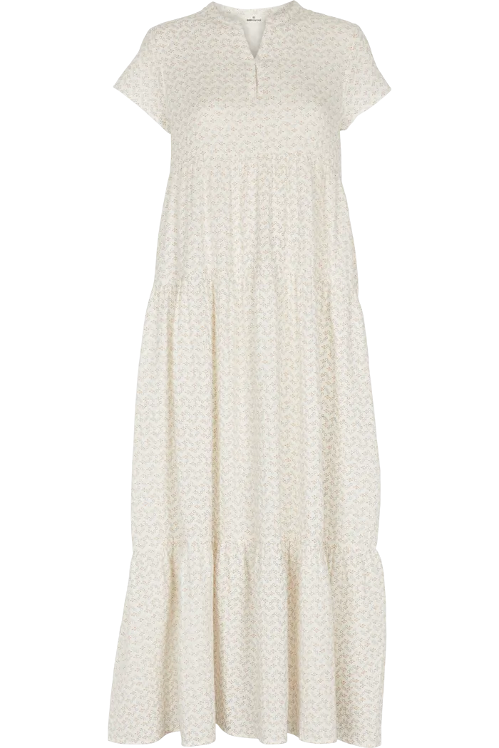 Ember Layered Dress - Birch / Amber Brown / Blue Horizon