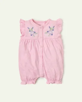 Embroidered Romper