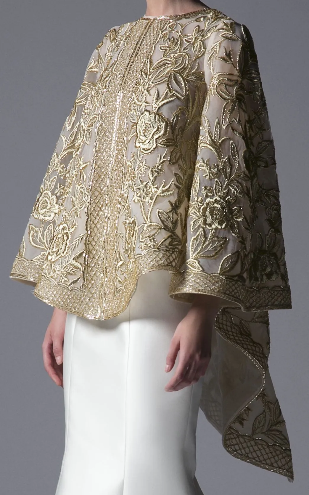 EMBROIDERED TOP & MERMAID DRESS