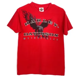 Exciting Harley-Davidson Mens T-Shirt Adventure Red S Very Good