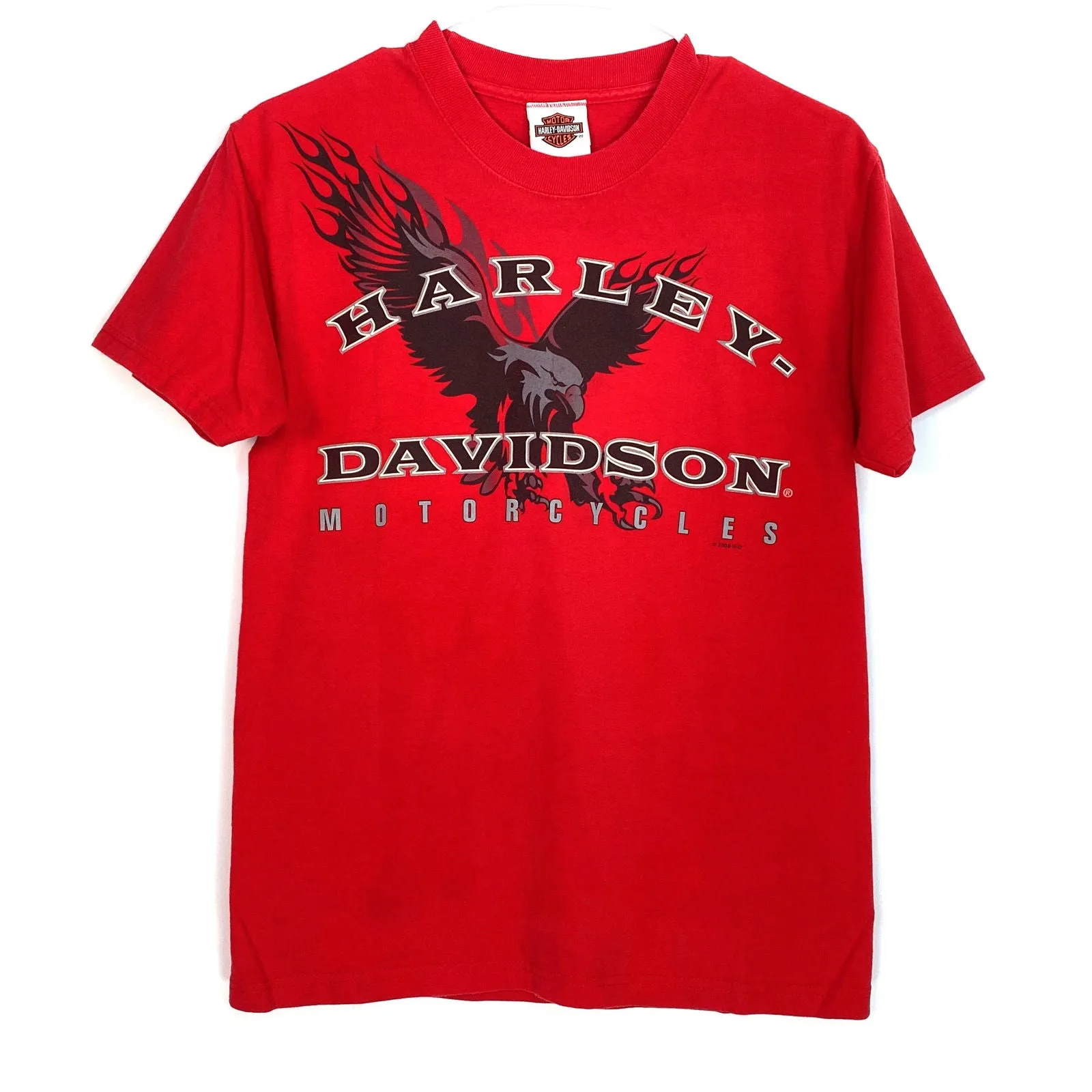 Exciting Harley-Davidson Mens T-Shirt Adventure Red S Very Good